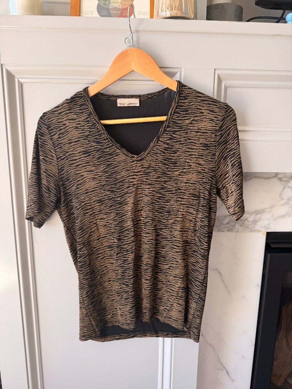 La Top Women Size M Brown